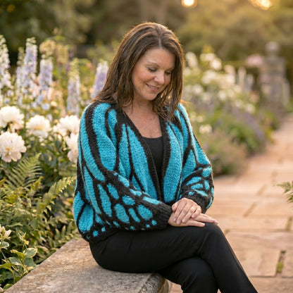 Handmade Butterfly Cardigan